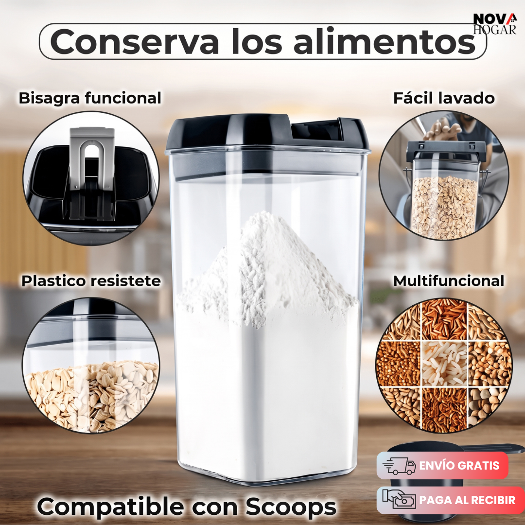 FreshLock™ Set 7 Envases Para Alimentos Herméticos