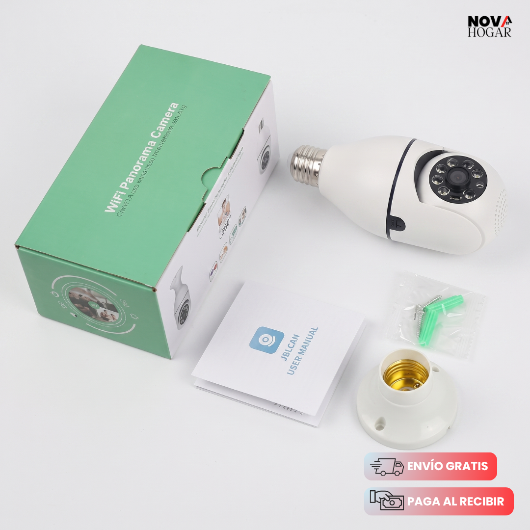 CamBulb™ Cámara De Seguridad Tipo Foco