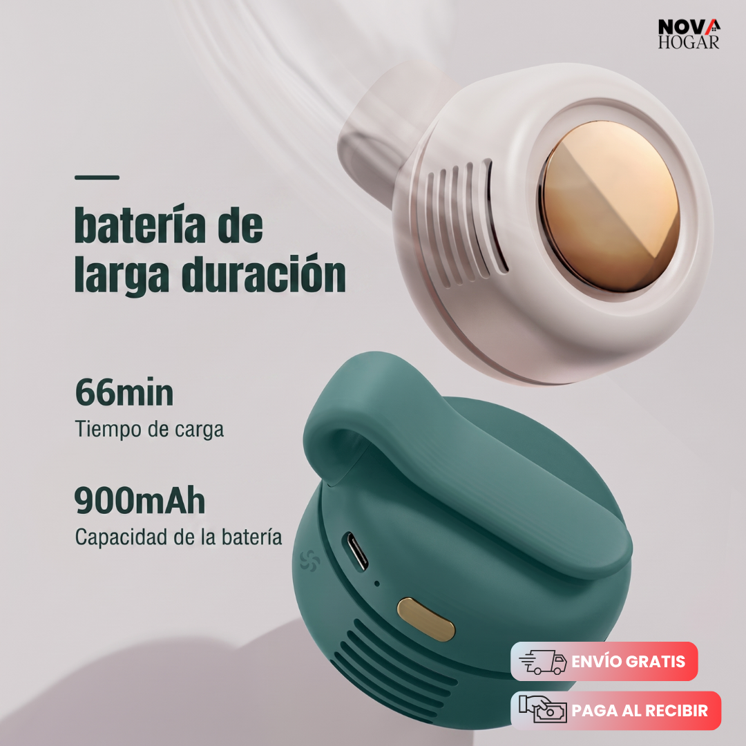 BreezeClip™ Ventilador Portátil Clip Sin Aspas