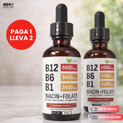NeuroRelief Drops™ 2x1 Complejo Vitamínico B Líquido