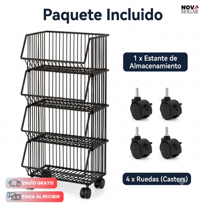 IronTough™ Carrito Organizador De Alta Resistencia