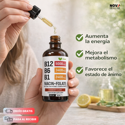 NeuroRelief Drops™ 2x1 Complejo Vitamínico B Líquido