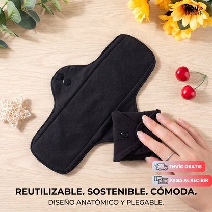 EcoFlow™ 3x1 Toalla Menstrual De Tela