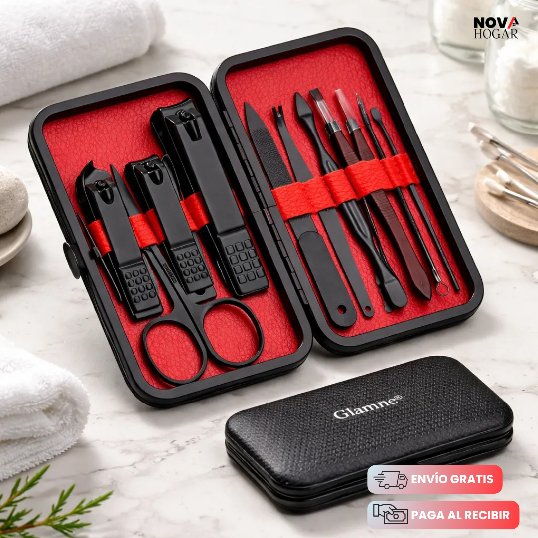 ProGroom™ Set De Manicura Y Pedicura de 10 Piezas