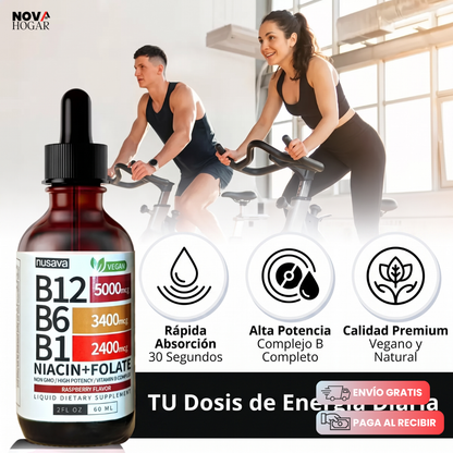 NeuroRelief Drops™ 2x1 Complejo Vitamínico B Líquido