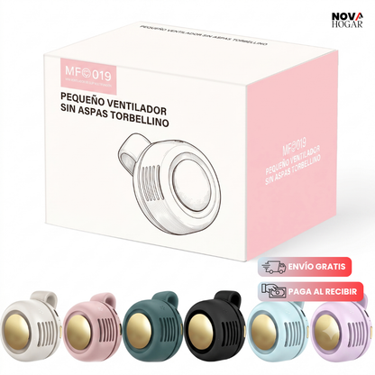 BreezeClip™ Ventilador Portátil Clip Sin Aspas