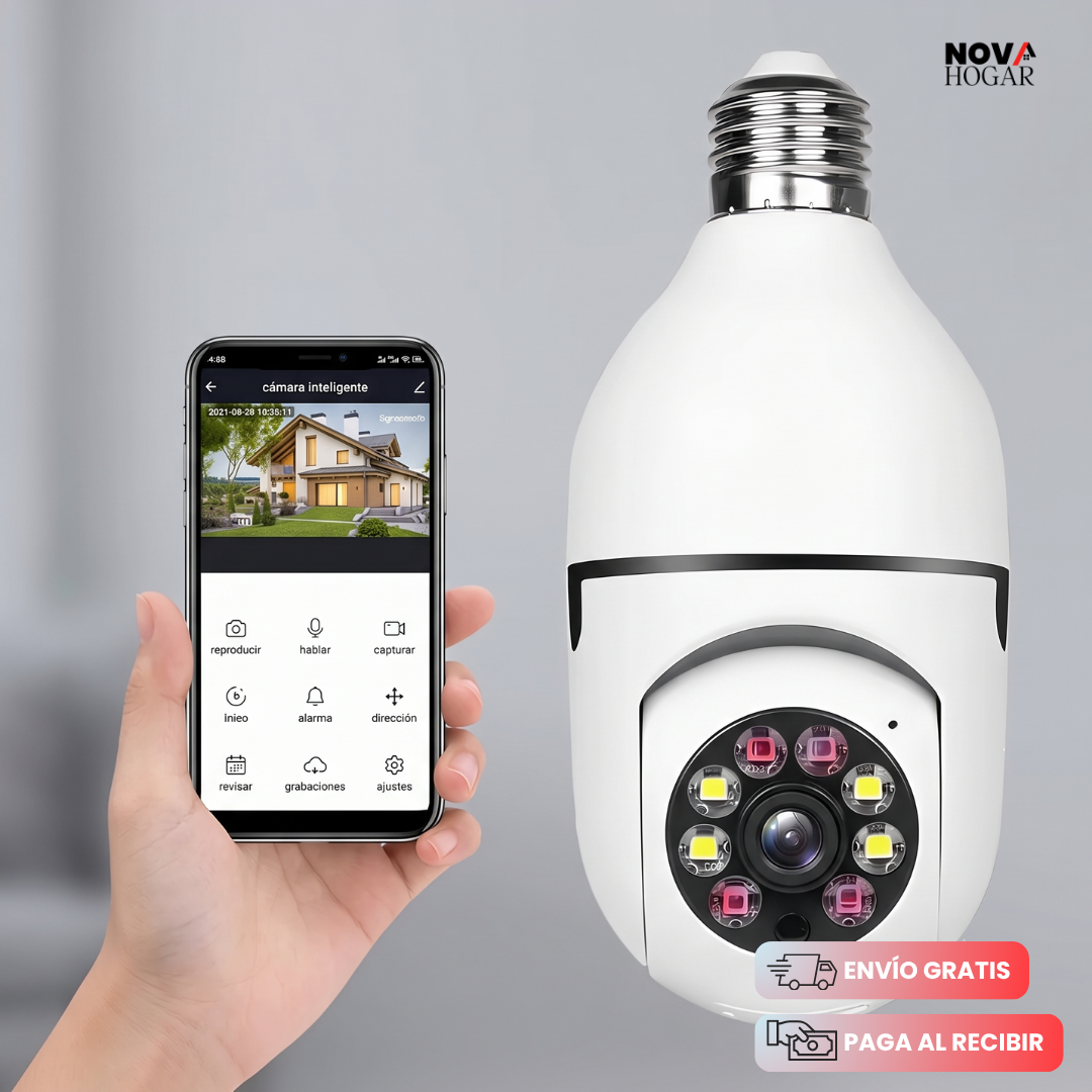CamBulb™ Cámara De Seguridad Tipo Foco