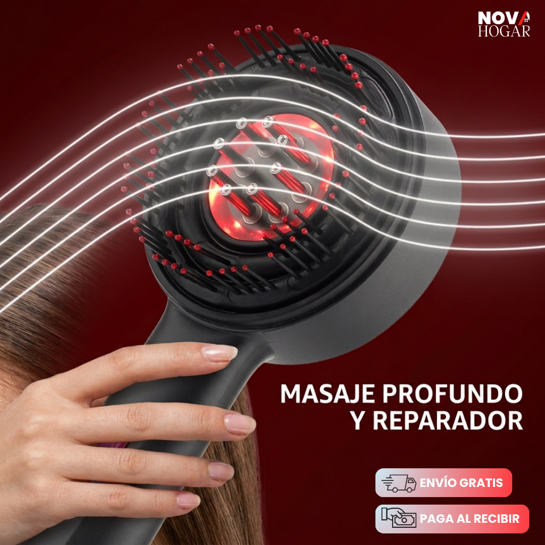 RedLuxe™Peine Masajeador Terapia Avanzada
