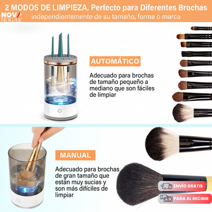 SkinShield™ Limpiador De Brochas Eléctrico
