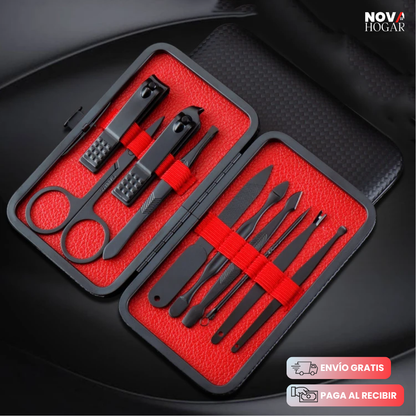 ProGroom™ Set De Manicura Y Pedicura de 10 Piezas