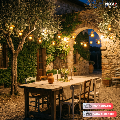 HoneyGlow™ 2x1 Lámpara Solar De Abeja