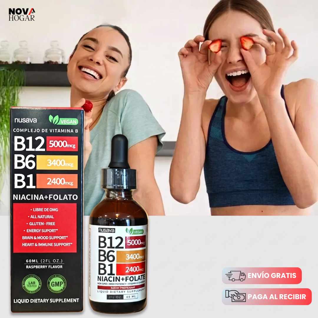 NeuroRelief Drops™ 2x1 Complejo Vitamínico B Líquido