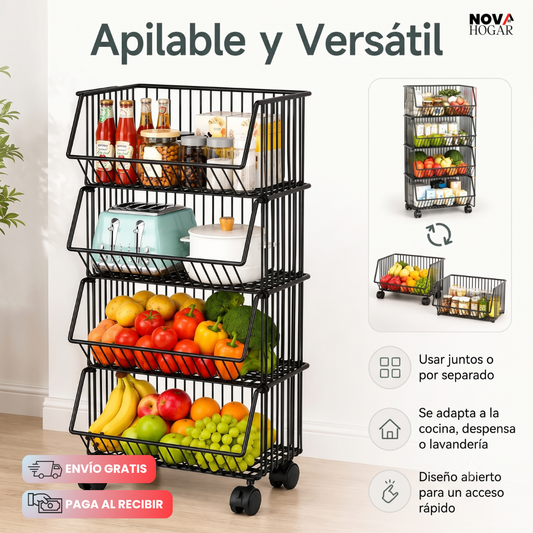 IronTough™ Carrito Organizador De Alta Resistencia