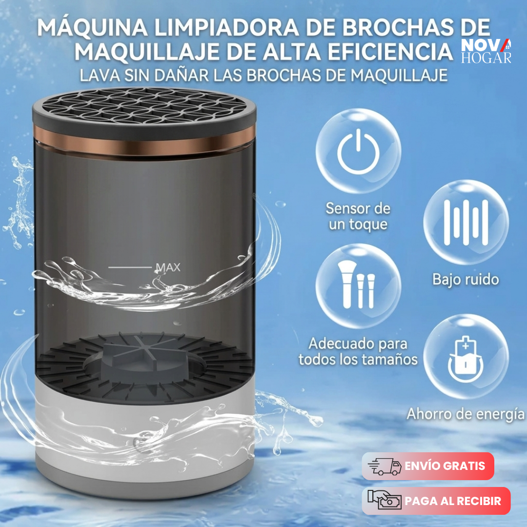 SkinShield™ Limpiador De Brochas Eléctrico