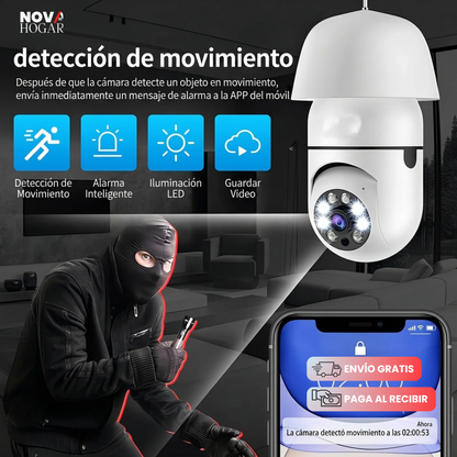CamBulb™ Cámara De Seguridad Tipo Foco