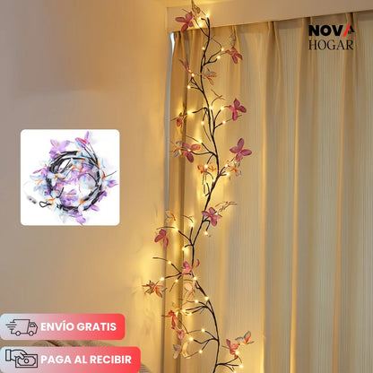 MagicVine™ Enredadera Iluminada con Mariposas