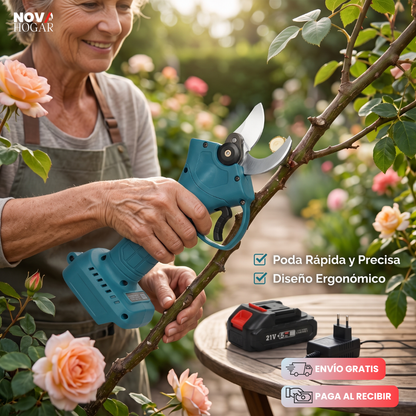 QuickCut Pro™ Tijera De Podar Inalámbrica Potente