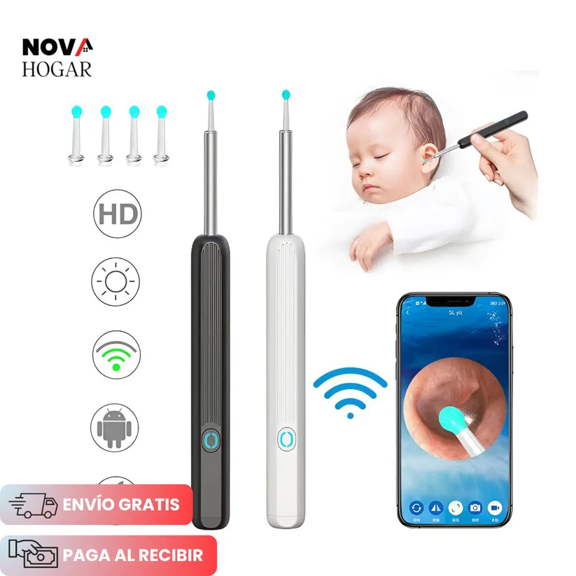 EarSafe™ Limpiador De Oídos Con Cámara