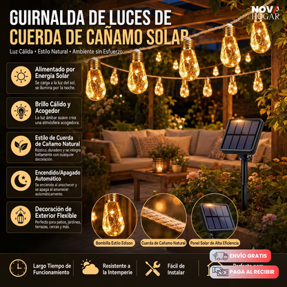 SolarFairy™ Guirnalda De Bombillas Mágicas