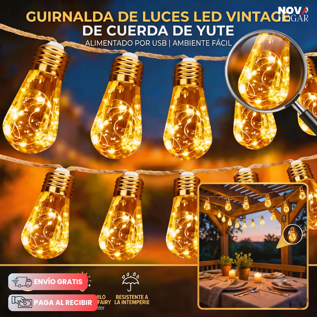 SolarFairy™ Guirnalda De Bombillas Mágicas