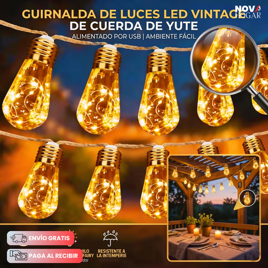 SolarFairy™ Guirnalda De Bombillas Mágicas