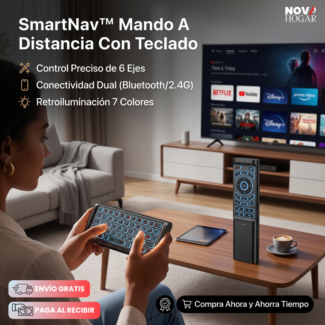 SmartNav™ Mando A Distancia Con Teclado