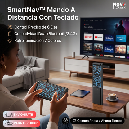 SmartNav™ Mando A Distancia Con Teclado
