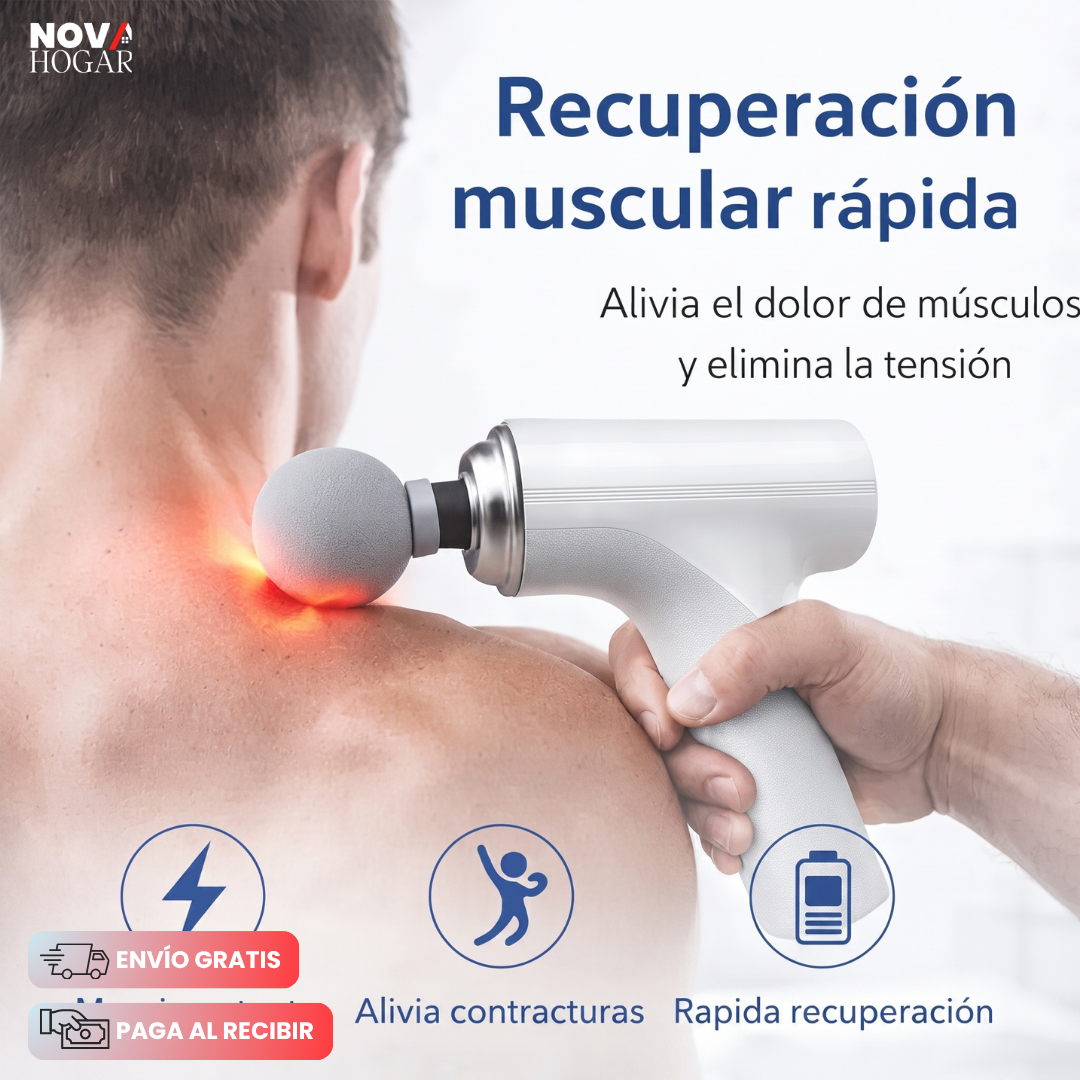 AcuRelief™ Mini Masajeador Muscular Portátil