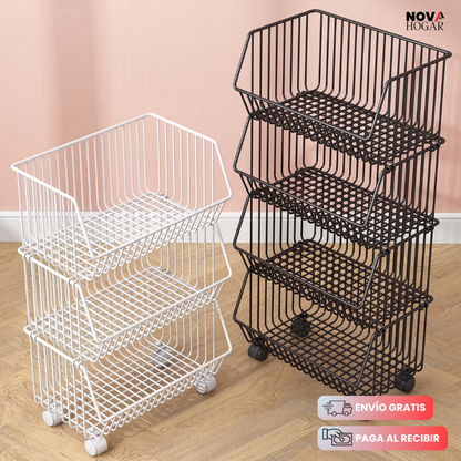 IronTough™ Carrito Organizador De Alta Resistencia