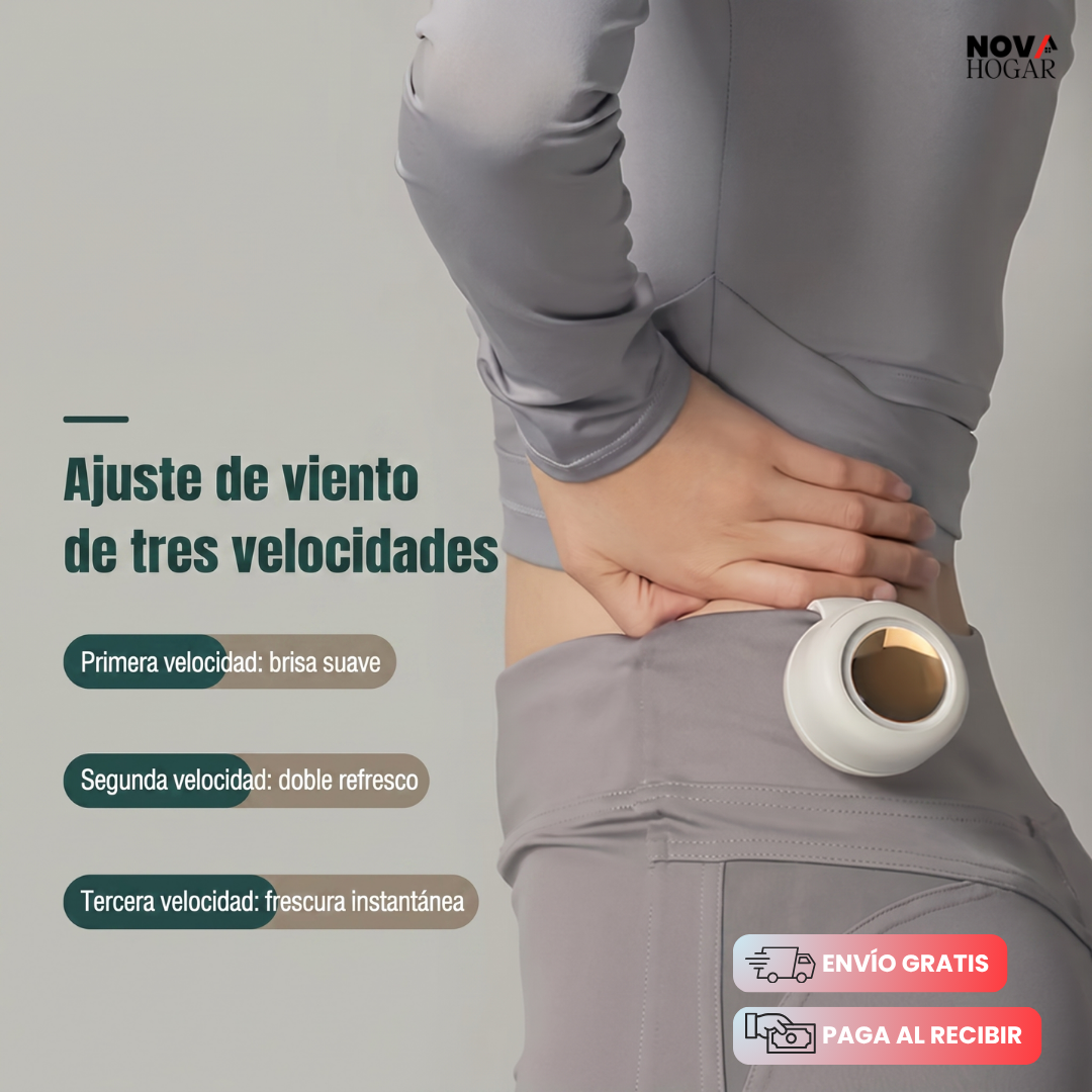 BreezeClip™ Ventilador Portátil Clip Sin Aspas